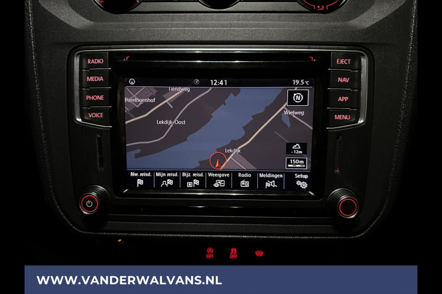Volkswagen Caddy 2.0 TDI L1H1 Euro6 # Airco | Navigatie | Camera | Cruisecontrol | Trekhaak | Apple Carplay Parkeersensoren, Android Auto, Zijdeur