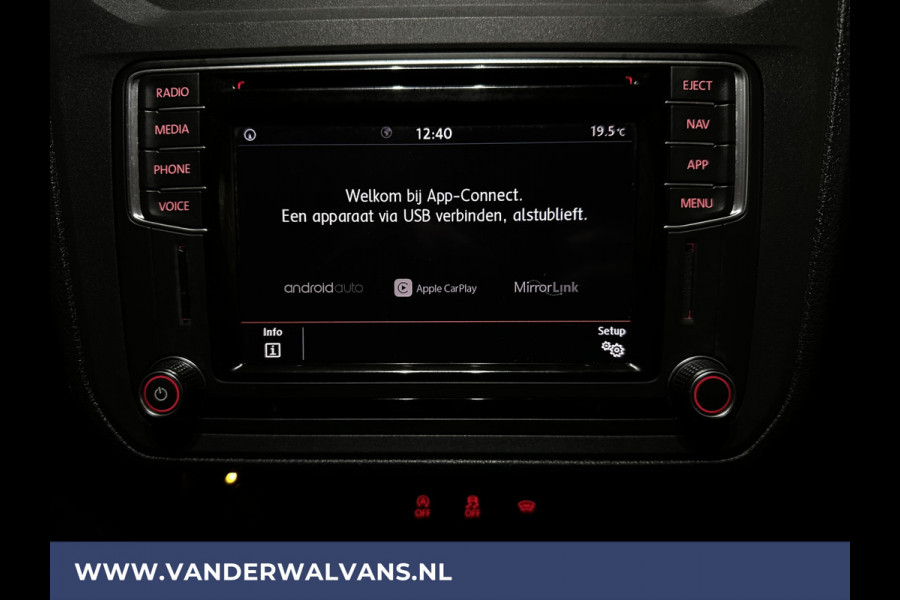 Volkswagen Caddy 2.0 TDI L1H1 Euro6 # Airco | Navigatie | Camera | Cruisecontrol | Trekhaak | Apple Carplay Parkeersensoren, Android Auto, Zijdeur