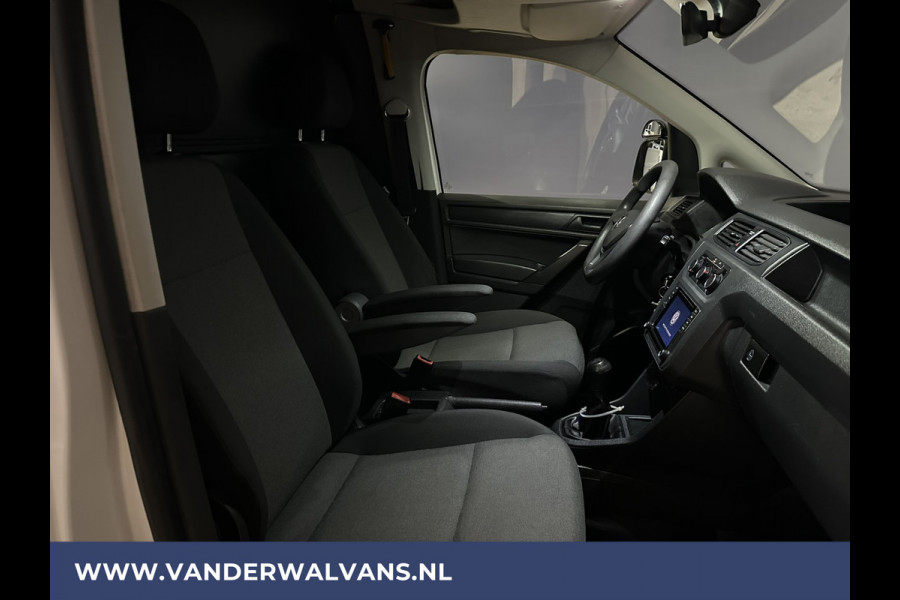 Volkswagen Caddy 2.0 TDI L1H1 Euro6 # Airco | Navigatie | Camera | Cruisecontrol | Trekhaak | Apple Carplay Parkeersensoren, Android Auto, Zijdeur