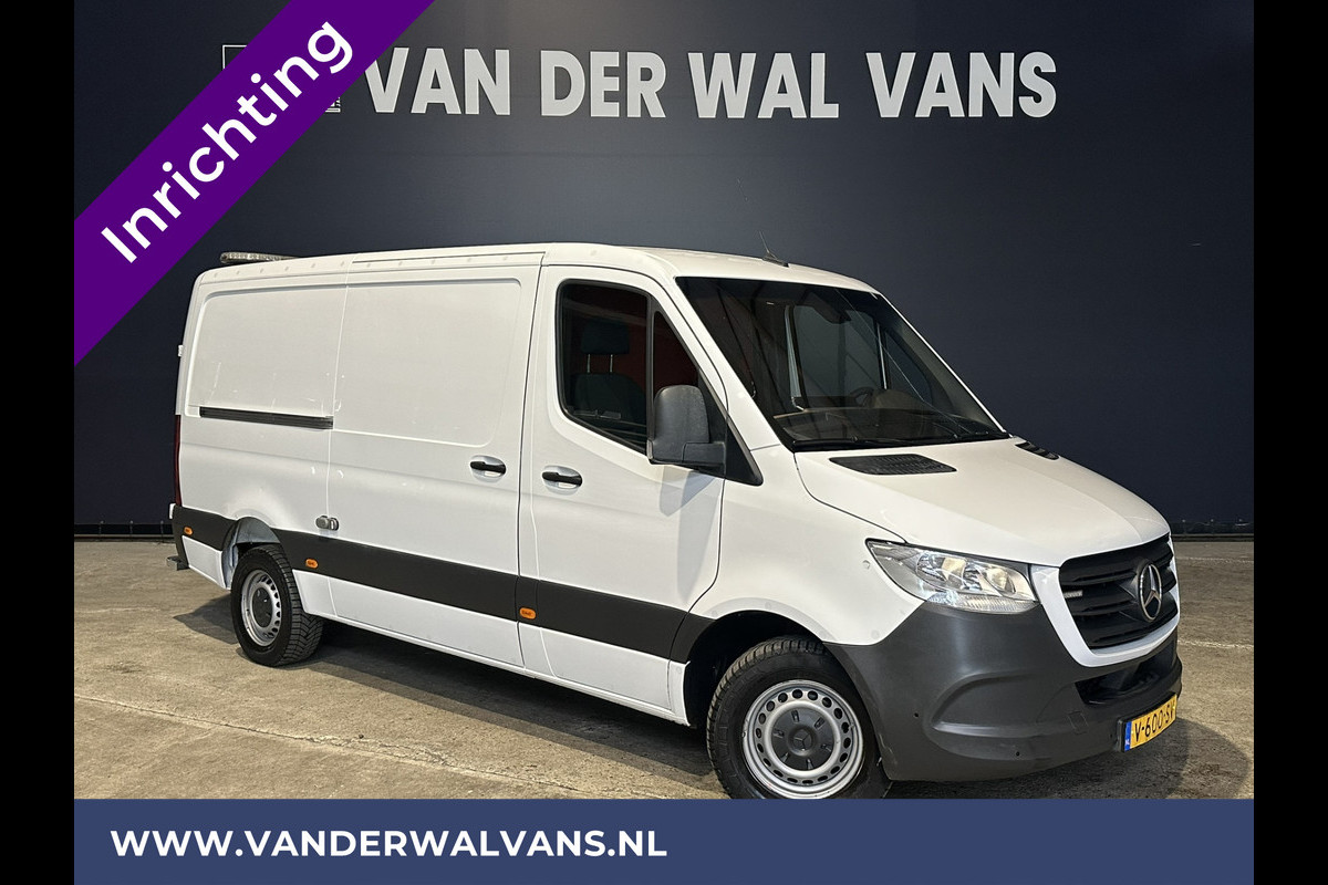 Mercedes-Benz Sprinter 316 CDI 164pk L2H1 inrichting Euro6 Airco | 2800kg Trekhaak | Camera | Cruisecontrol | Apple Carplay Android Auto, Parkeersensoren