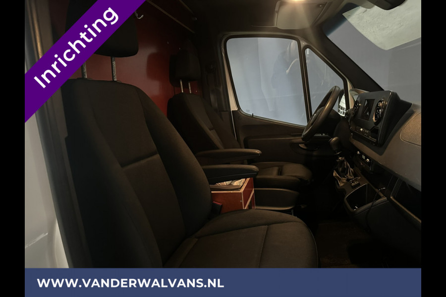 Mercedes-Benz Sprinter 316 CDI 164pk L2H1 inrichting Euro6 Airco | 2800kg Trekhaak | Camera | Cruisecontrol | Apple Carplay Android Auto, Parkeersensoren