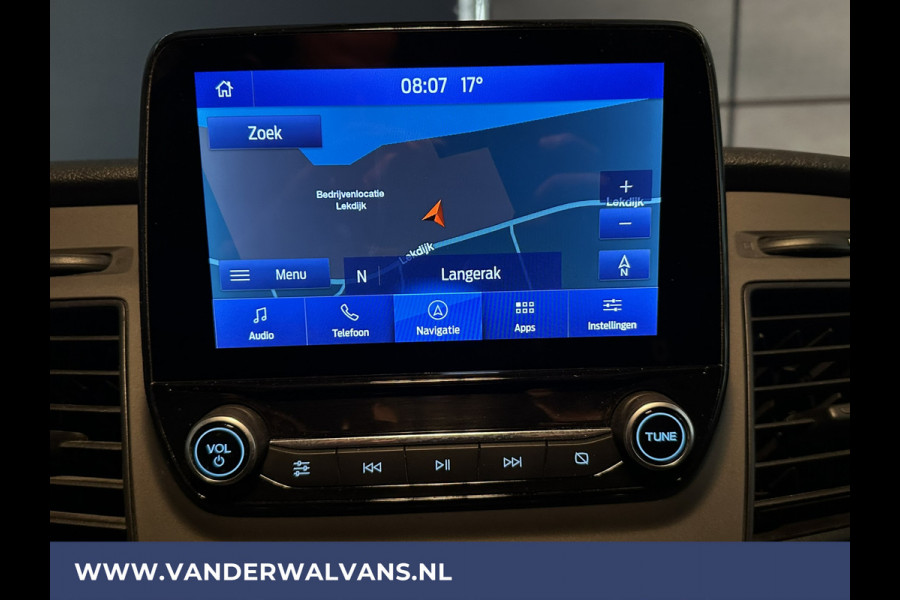Ford Transit 2.0 TDCI 131pk L3H2 Euro6 Airco | Apple Carplay | Camera | Navigatie | Stoelverwarming| Cruisecontrol Parkeersensoren, Android Auto, Verwarmde voorruit, Bijrijdersbank