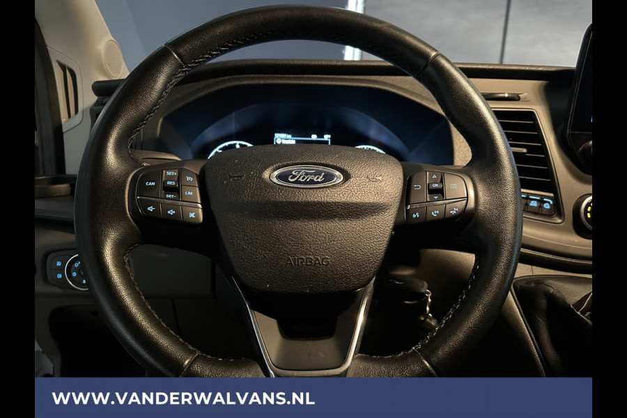 Ford Transit 2.0 TDCI 131pk L3H2 Euro6 Airco | Apple Carplay | Camera | Navigatie | Stoelverwarming| Cruisecontrol Parkeersensoren, Android Auto, Verwarmde voorruit, Bijrijdersbank