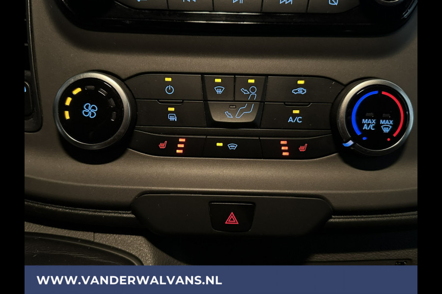 Ford Transit 2.0 TDCI 131pk L3H2 Euro6 Airco | Apple Carplay | Camera | Navigatie | Stoelverwarming| Cruisecontrol Parkeersensoren, Android Auto, Verwarmde voorruit, Bijrijdersbank