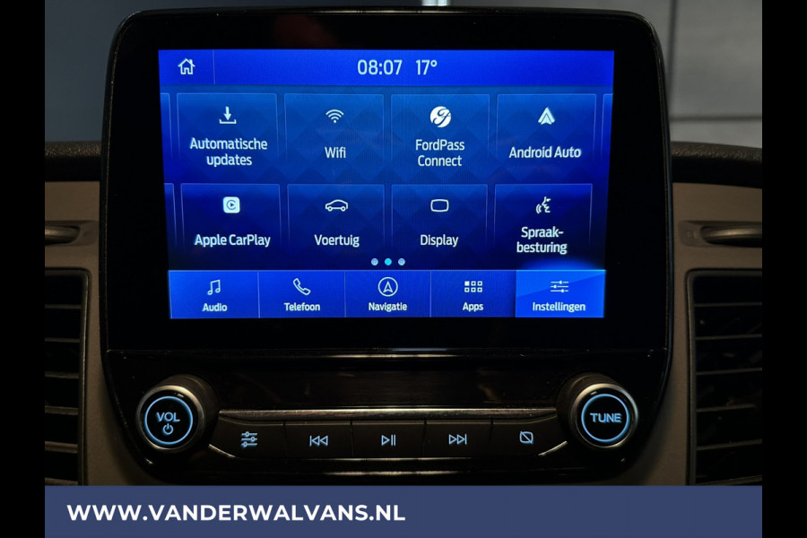 Ford Transit 2.0 TDCI 131pk L3H2 Euro6 Airco | Apple Carplay | Camera | Navigatie | Stoelverwarming| Cruisecontrol Parkeersensoren, Android Auto, Verwarmde voorruit, Bijrijdersbank