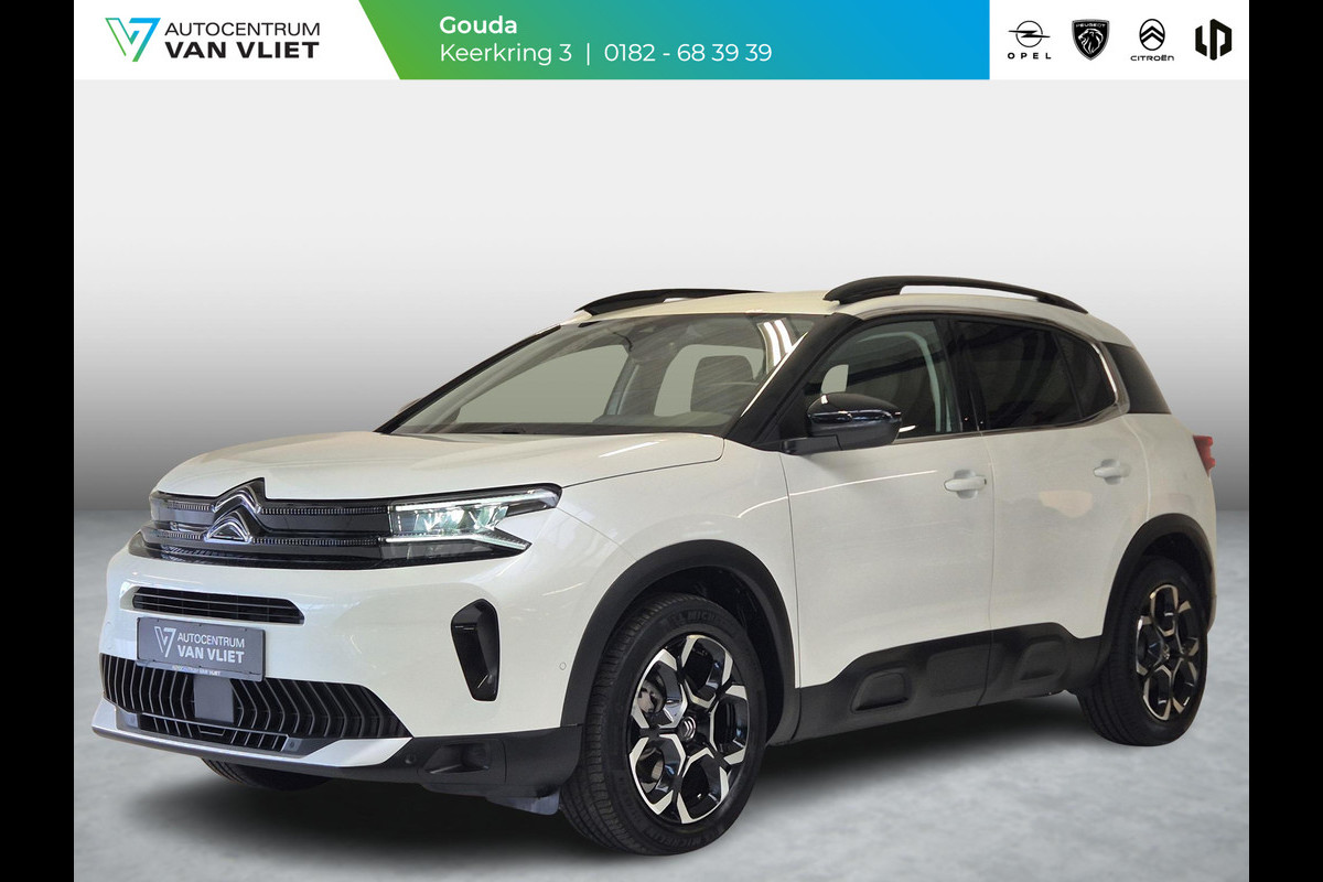 Citroën C5 Aircross 1.2 Hybrid 136 Plus Automaat | Achteruitrijcamera | Navigatie | Stoelverwarming | Keyless Entry | Apple Carplay/Android Auto | Citroën C5 Aircross 1.2 Hybrid 136 Plus Automaat | Achteruitrijcamera | Navigatie | Stoelverwarming | Keyless Entry | Apple Carplay/Android Auto |