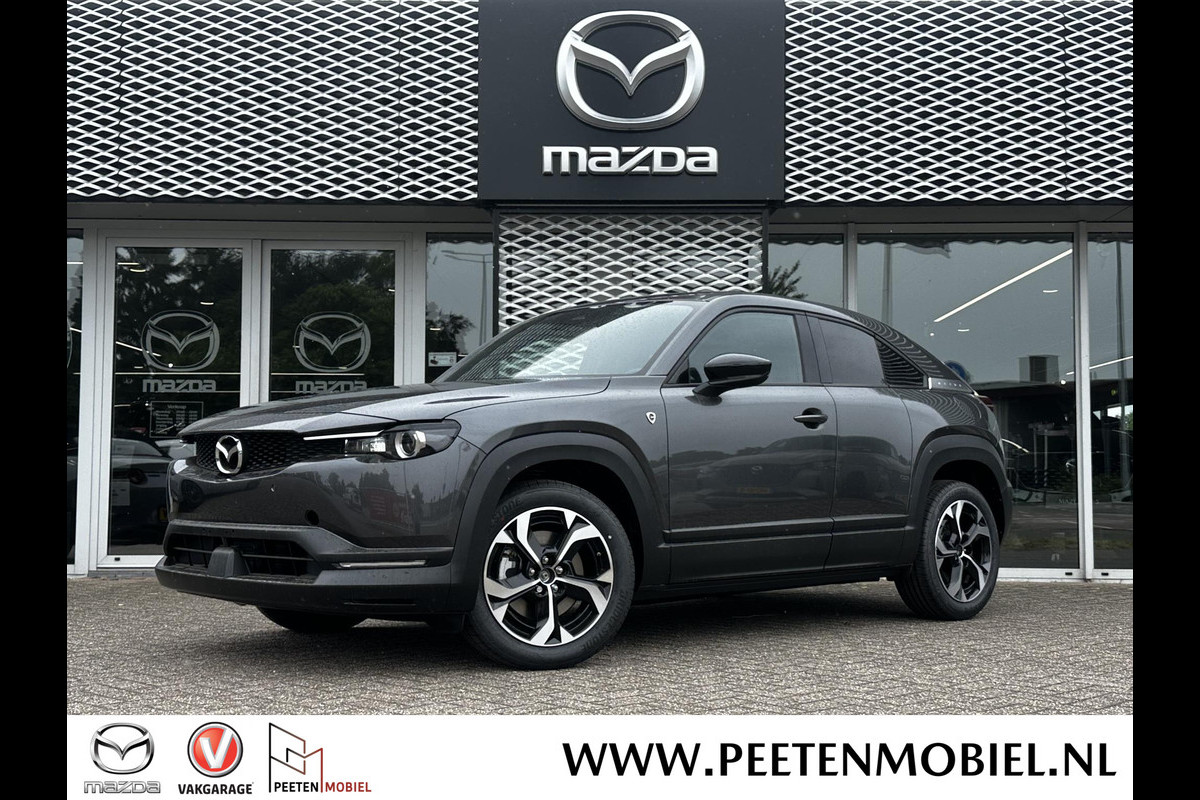 Mazda MX-30 e-SkyActiv R-EV 170 Exclusive-line | NIEUW TE REGISTREREN | STUUR EN STOELVERWARMING | CAMERA | Mazda MX-30 e-SkyActiv R-EV 170 Exclusive-line | NIEUW TE REGISTREREN | STUUR EN STOELVERWARMING | CAMERA |
