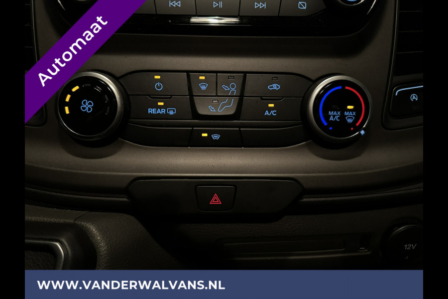 Ford Transit Custom 2.0 TDCI 130pk Automaat L1H1 Euro6 Airco | Camera | LED | Apple Carplay | Cruisecontrol Android Auto, Parkeersensoren, Trekhaak, Verwarmde voorruit, Bijrijdersbank