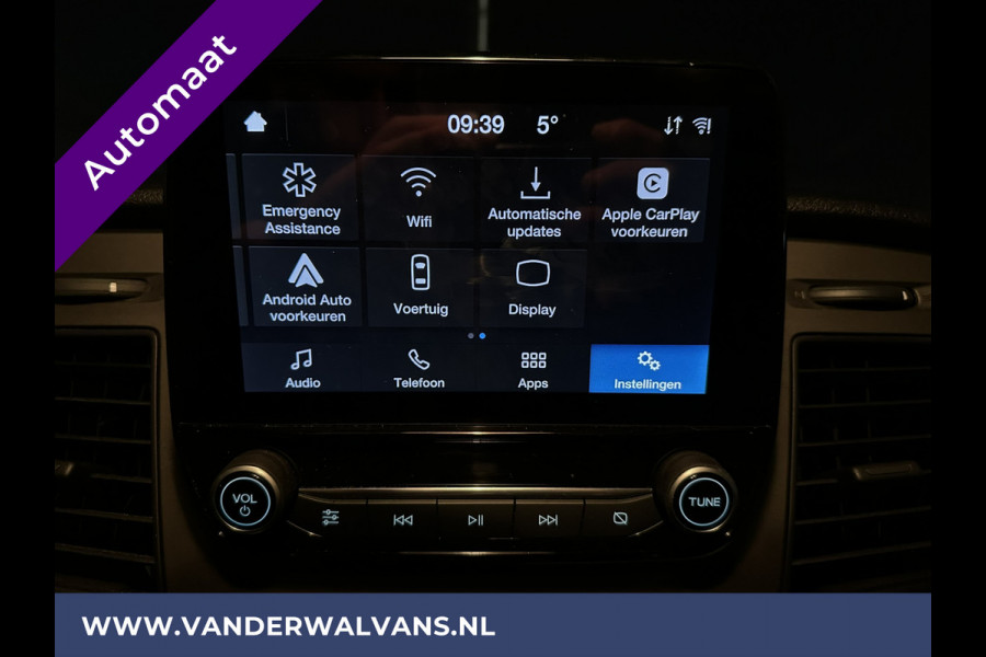 Ford Transit Custom 2.0 TDCI 130pk Automaat L1H1 Euro6 Airco | Camera | LED | Apple Carplay | Cruisecontrol Android Auto, Parkeersensoren, Trekhaak, Verwarmde voorruit, Bijrijdersbank