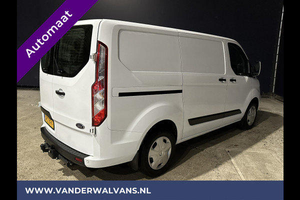 Ford Transit Custom 2.0 TDCI 130pk Automaat L1H1 Euro6 Airco | Camera | LED | Apple Carplay | Cruisecontrol Android Auto, Parkeersensoren, Trekhaak, Verwarmde voorruit, Bijrijdersbank