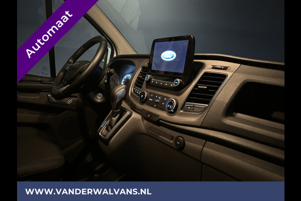 Ford Transit Custom 2.0 TDCI 130pk Automaat L1H1 Euro6 Airco | Camera | LED | Apple Carplay | Cruisecontrol Android Auto, Parkeersensoren, Trekhaak, Verwarmde voorruit, Bijrijdersbank