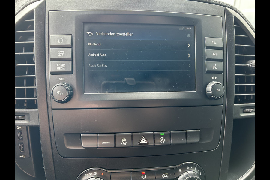 Mercedes-Benz Vito 116 CDI XL Extra lang / Automaat / Navigatie / Camera / Parkeersensoren / Cruise control / Airco / 270 Graden achterdeuren
