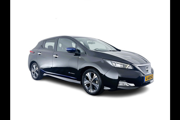 Nissan Leaf Tekna 40 kWh (INCL.BTW) Aut. *1/2LEATHER | FULL-LED | BOSE-SURROUND | ADAPTIVE-CRUISE | TOP-VIEW | KEYLESS | NAVI-FULLMAP | BLINDSPOT | DAB+ | ECC | PDC | HEATED-COMFORT-SEATS | TOWBAR | DIGI-COCKPIT | 17
