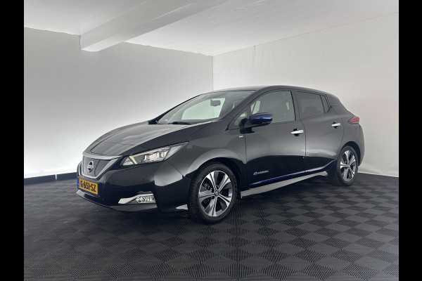 Nissan Leaf Tekna 40 kWh (INCL-BTW) Aut. *LEATHER-FABRIC | FULL-LED | BOSE-SURROUND | ADAPTIVE-CRUISE | TOP-VIEW | KEYLESS | NAVI-FULLMAP | BLINDSPOT | DAB+ | PDC | HEATED-COMFORT-SEATS | TOWBAR | DIGI-COCKPIT | 17"A