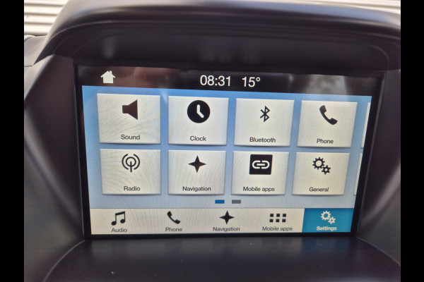 Ford Kuga 1.5 EcoBoost ST Line,Parelmoer wit,afneembare trekhaak,Android,