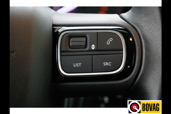 Citroën C3 1.2 110 pk Shine Automaat | Dashboardcamera | Cruise | Achteruitrijcamera | Dodehoek detectie Apple Carplay/Android auto, Navigatie