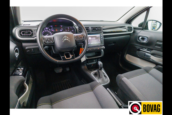 Citroën C3 1.2 110 pk Shine Automaat | Dashboardcamera | Cruise | Achteruitrijcamera | Dodehoek detectie Apple Carplay/Android auto, Navigatie