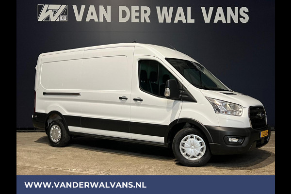 Ford Transit 2.0 TDCI 131pk L3H2 Euro6 Airco | Apple Carplay | Camera | Navigatie | Stoelverwarming| Cruisecontrol Parkeersensoren, Android Auto, Verwarmde voorruit, Bijrijdersbank