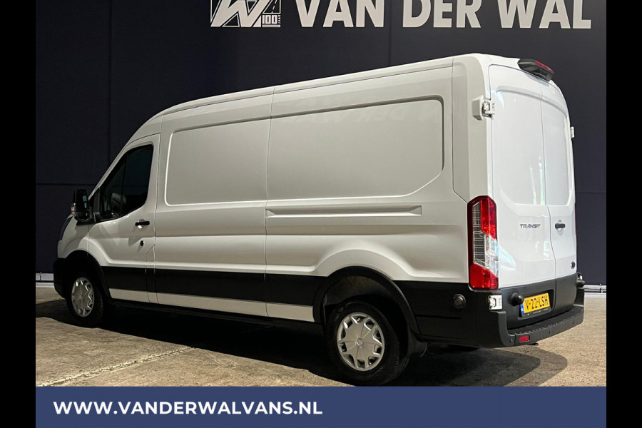 Ford Transit 2.0 TDCI 131pk L3H2 Euro6 Airco | Apple Carplay | Camera | Navigatie | Stoelverwarming| Cruisecontrol Parkeersensoren, Android Auto, Verwarmde voorruit, Bijrijdersbank