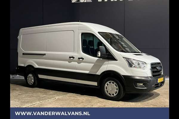 Ford Transit 2.0 TDCI 131pk L3H2 Euro6 Airco | Apple Carplay | Camera | Navigatie | Stoelverwarming| Cruisecontrol Parkeersensoren, Android Auto, Verwarmde voorruit, Bijrijdersbank