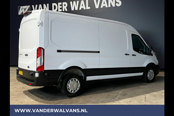 Ford Transit 2.0 TDCI 131pk L3H2 Euro6 Airco | Apple Carplay | Camera | Navigatie | Stoelverwarming| Cruisecontrol Parkeersensoren, Android Auto, Verwarmde voorruit, Bijrijdersbank