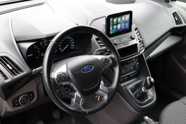 Ford Transit Connect 1.5 EcoBlue 120PK L2 | Navigatie | CarPlay | Camera | Cruise control | 3-Zitter | Trekhaak | Airco | PDC | Airco | Dealer onderhouden | Nieuwe APK | Onderhoudsbeurt