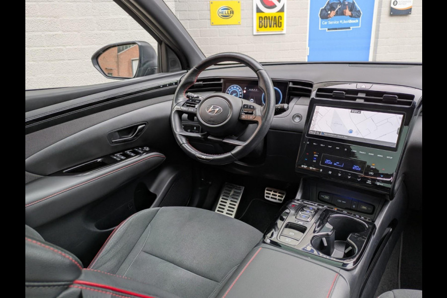 Hyundai Tucson 1.6 T-GDI PHEV N Line Sky 4WD|Panodak|Alcantara/Memory|Stoelkoeling|360-Camera|Adaptive-Cruise|Shadow-Grey