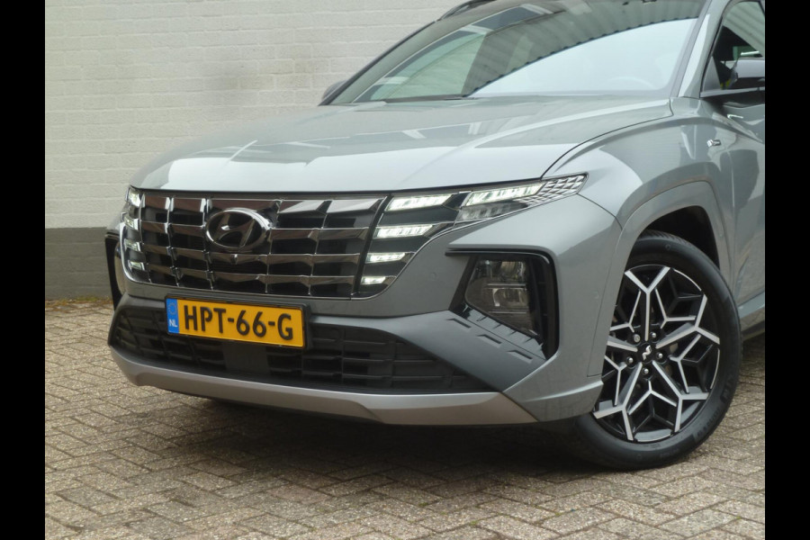 Hyundai Tucson 1.6 T-GDI PHEV N Line Sky 4WD|Panodak|Alcantara/Memory|Stoelkoeling|360-Camera|Adaptive-Cruise|Shadow-Grey