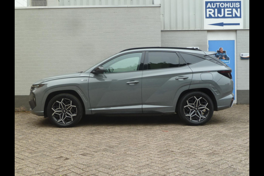 Hyundai Tucson 1.6 T-GDI PHEV N Line Sky 4WD|Panodak|Alcantara/Memory|Stoelkoeling|360-Camera|Adaptive-Cruise|Shadow-Grey