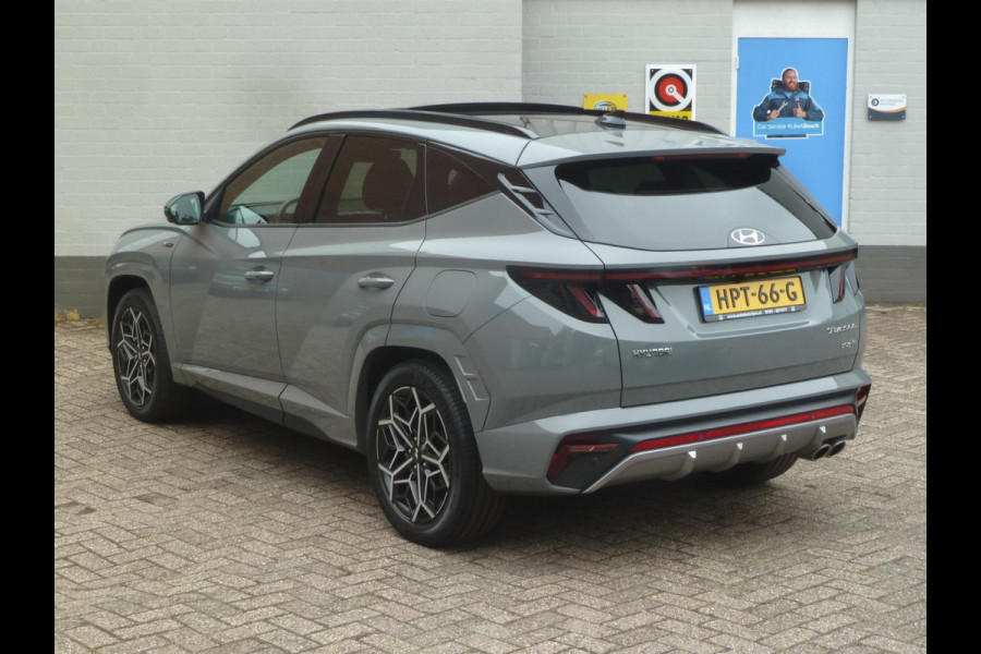 Hyundai Tucson 1.6 T-GDI PHEV N Line Sky 4WD|Panodak|Alcantara/Memory|Stoelkoeling|360-Camera|Adaptive-Cruise|Shadow-Grey