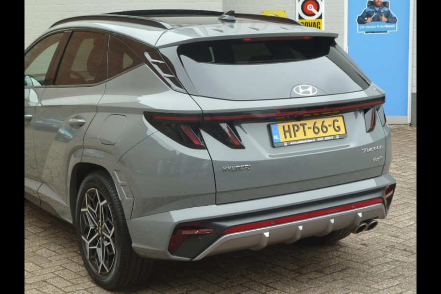 Hyundai Tucson 1.6 T-GDI PHEV N Line Sky 4WD|Panodak|Alcantara/Memory|Stoelkoeling|360-Camera|Adaptive-Cruise|Shadow-Grey