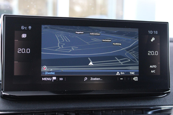 Peugeot 3008 1.2 Hybrid 136 GT | 360° CAMERA | NAVIGATIE | ADAPTIVE CRUISE CONTROL | APPLE CARPLAY/ANDROID AUTO | CLIMATE CONTROL | 18" LICHTMETALEN VELGEN | DODEHOEK DETECTIE | KEYLESS ENTRY/START | FULL LED KOPLAMPEN | PARKEERSENSOREN VOOR EN ACHTER | DAB+ RADIO | LANE ASSIST |