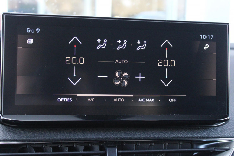 Peugeot 3008 1.2 Hybrid 136 GT | 360° CAMERA | NAVIGATIE | ADAPTIVE CRUISE CONTROL | APPLE CARPLAY/ANDROID AUTO | CLIMATE CONTROL | 18" LICHTMETALEN VELGEN | DODEHOEK DETECTIE | KEYLESS ENTRY/START | FULL LED KOPLAMPEN | PARKEERSENSOREN VOOR EN ACHTER | DAB+ RADIO | LANE ASSIST |