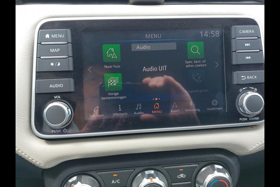 Nissan Micra 1.0 IG-T N-Connecta Navigatie en achteruitrij camera