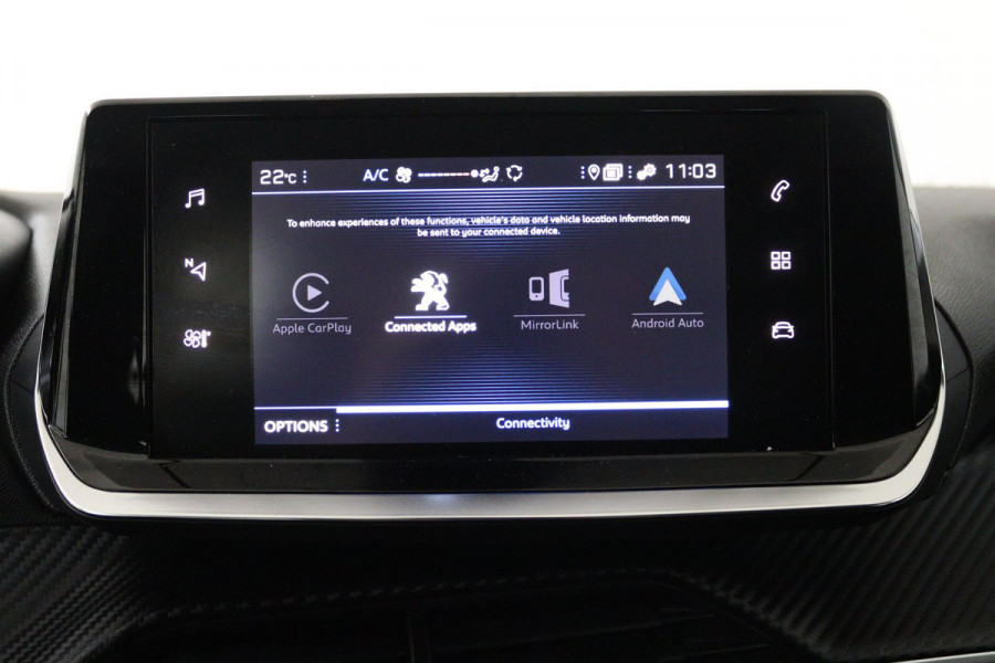 Peugeot 208 1.2 PureTech Blue Lease (NAVIGATIE CARPLAY, CRUISE, STUURBEDIENING, PARKEERSENSOREN, 1e EIGENAAR, GOED ONDERHOUDEN)