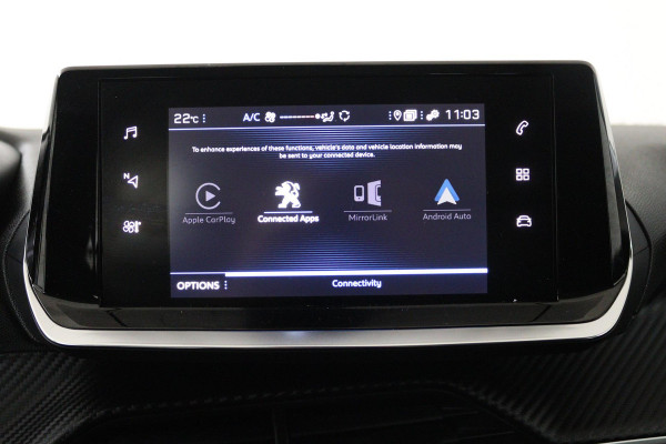 Peugeot 208 1.2 PureTech Blue Lease (NAVIGATIE CARPLAY, CRUISE, STUURBEDIENING, PARKEERSENSOREN, 1e EIGENAAR, GOED ONDERHOUDEN)