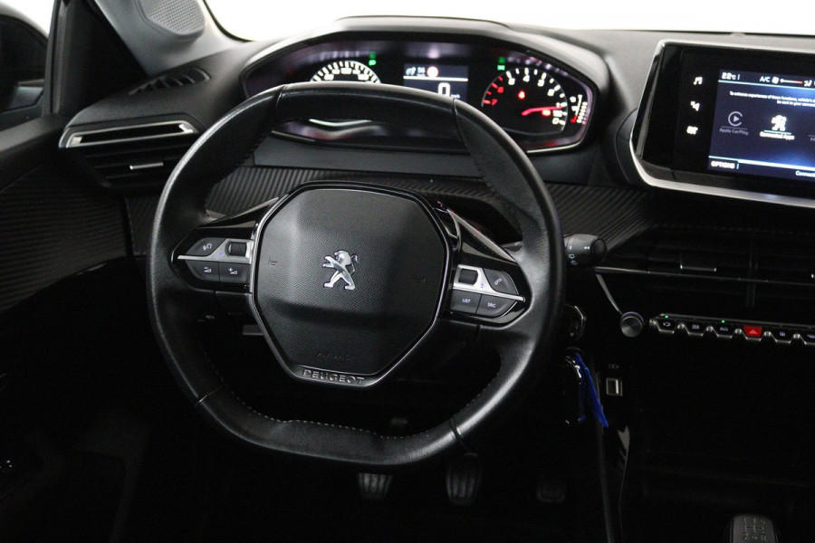 Peugeot 208 1.2 PureTech Blue Lease (NAVIGATIE CARPLAY, CRUISE, STUURBEDIENING, PARKEERSENSOREN, 1e EIGENAAR, GOED ONDERHOUDEN)