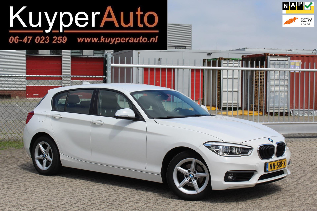 BMW 1-serie 118i Centennial Executive AUTOMAAT NAP MULTIMEDIA BMW 1-serie 118i Centennial Executive AUTOMAAT NAP MULTIMEDIA