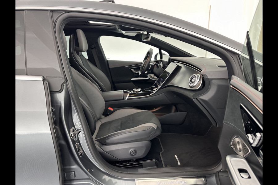 Mercedes-Benz EQE 350+ Launch-Edition AMG-Line 91 kWh [ 3-Fase ] Aut. *PANO | BURMESTER-SURROUND | ADAPTIVE-CRUISE | BLINDSPOT | LEATHER-MICROFIBRE | FULL-LED | AMBIENT-LIGHT | MEMORY-PACK | DIGI-COCKPIT | SPORT-SEATS | CAMERA | KEYLESS | DAB+ | CARPLAY |