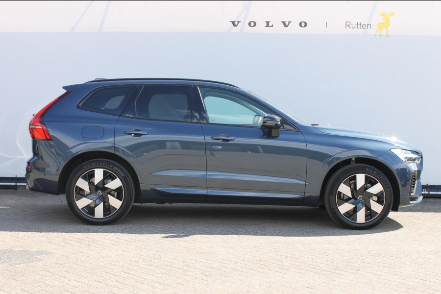 Volvo XC60 T8 Plug-in hybrid AWD Plus Dark Long Range / Panoramisch schuif-kanteldak / lederen bekleding / 360 graden camera / 20" lichtmetalen velgen