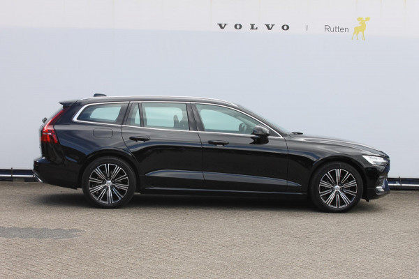 Volvo V60 B4 211PK Automaat Inscription Lederen bekleding / 18" lichtmetalen velgen / Apple Carplay / Adaptieve Cruise control / Stoelverwarming / Elektrisch bedienbare bestuurdersstoel met geheugen