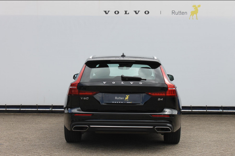 Volvo V60 B4 211PK Automaat Inscription Lederen bekleding / 18" lichtmetalen velgen / Apple Carplay / Adaptieve Cruise control / Stoelverwarming / Elektrisch bedienbare bestuurdersstoel met geheugen