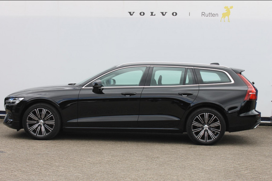 Volvo V60 B4 211PK Automaat Inscription Lederen bekleding / 18" lichtmetalen velgen / Apple Carplay / Adaptieve Cruise control / Stoelverwarming / Elektrisch bedienbare bestuurdersstoel met geheugen