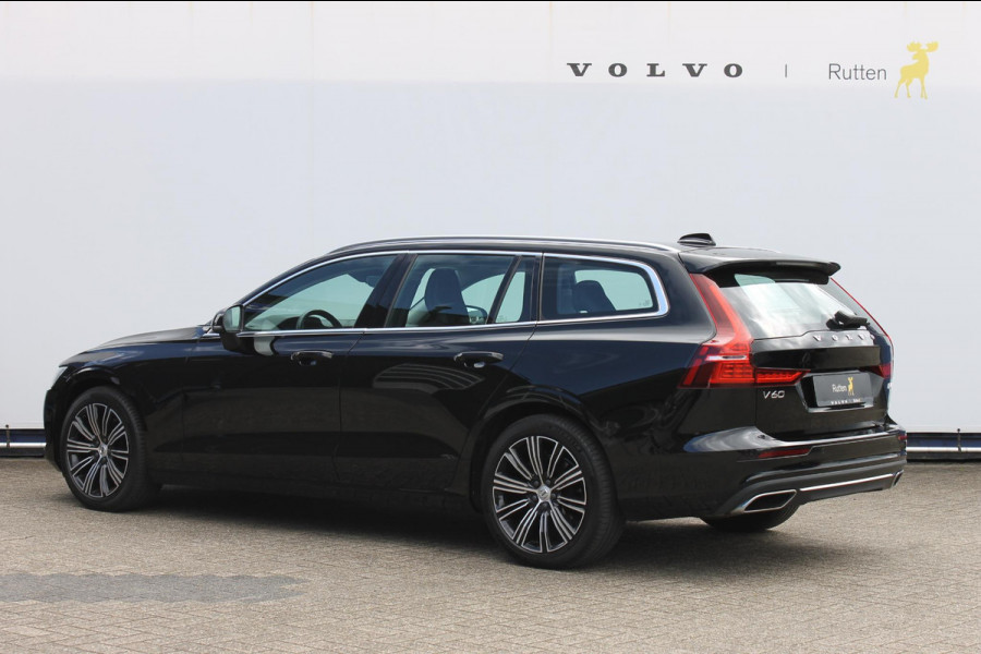 Volvo V60 B4 211PK Automaat Inscription Lederen bekleding / 18" lichtmetalen velgen / Apple Carplay / Adaptieve Cruise control / Stoelverwarming / Elektrisch bedienbare bestuurdersstoel met geheugen