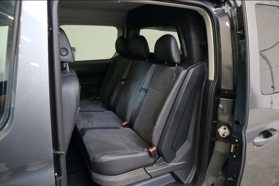 Volkswagen Caddy 1.5 TSI Style MAXI DSG LED 5p CAMERA CARPLAY TREKHAAK HIGHLINE SUEDE INTERIEUR LEASE V/A €144,- P.M.INRUIL MOG