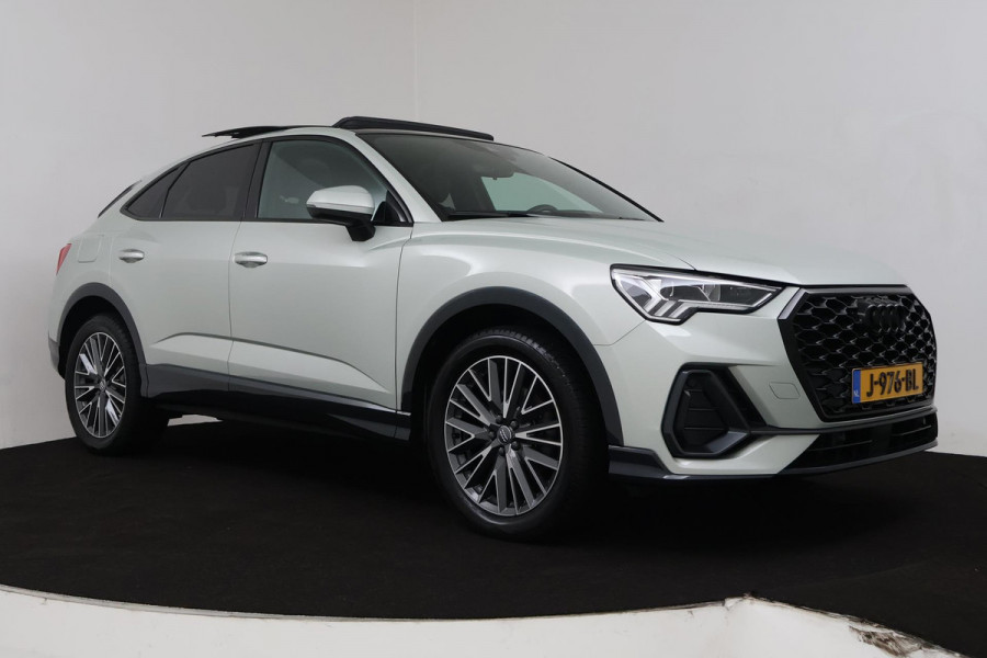 Audi Q3 Sportback 35 TFSI S-line (PANORAMADAK, CAMERA, CARPLAY, LEDER, LED, ELEKT. ACHTERKLEP)