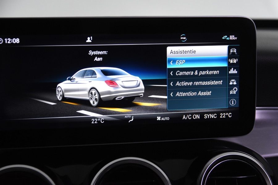 Mercedes-Benz C-Klasse 180 AMG Line *1ste eigenaar*Leer*2x AMG*Navigatie*