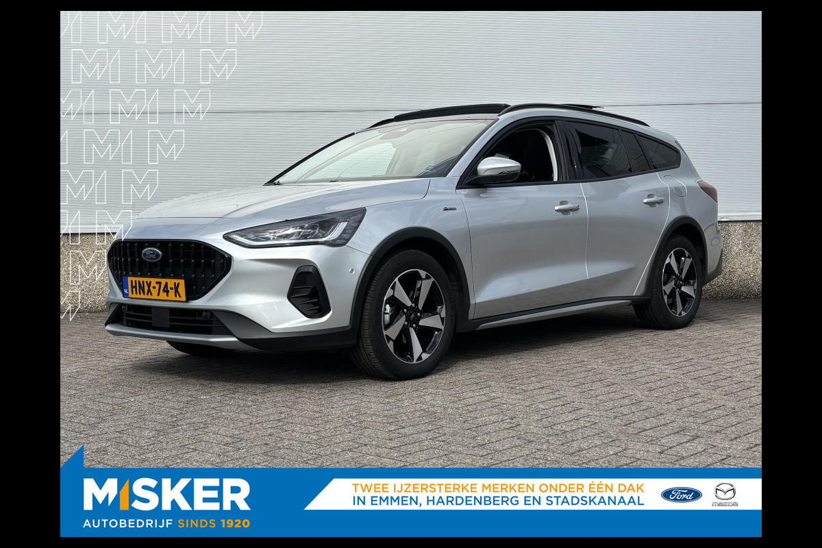 Ford FOCUS Wagon 1.0 EBH Active X 155PK AUTOMAAT! PANODAK! B&O! DRIVERPACK!