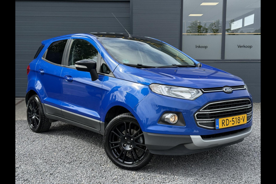 Ford EcoSport 1.0 EcoBoost Titanium S 2e Eigenaar,Navi,Clima,Cruise,PDC,Trekhaak,Stoel verw,125pk,Bluetooth,Elek ramen,N.A.P,APK tot 05-2026