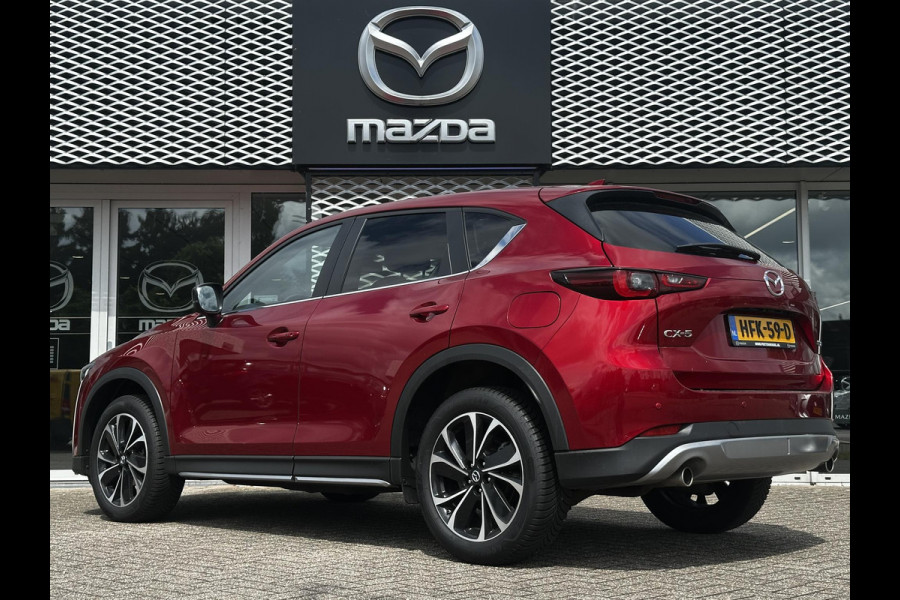 Mazda CX-5 2.0 e-SkyActiv-G M Hybrid 165 Newground AUTOMAAT | 360 CAMERA | NAVIGATIE SYSTEEM | STOELVERWARMING | STUURVERWARMING |